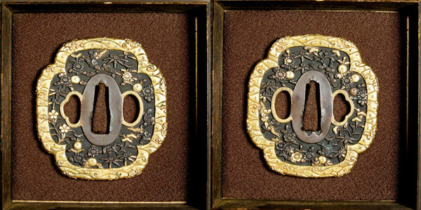 鍔 後代美濃 献上鍔 無銘