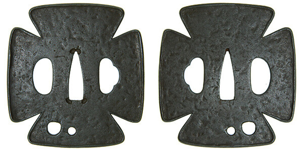 鍔 底銘 一次 庄内鍔