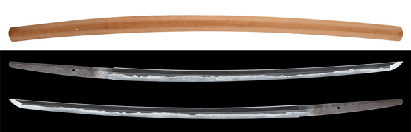 刀 越前守直正造之(慶心斎直正) 明治二年二月日 特別保存刀剣鑑定書の販売