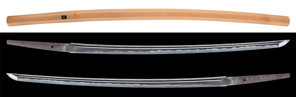 刀 (菊紋)越前守源来信吉 特別保存刀剣鑑定書 業物の販売